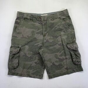 WRK Materials Co Camo Cargo Shorts Mens Size 36 Military Casual Outdoor Skate